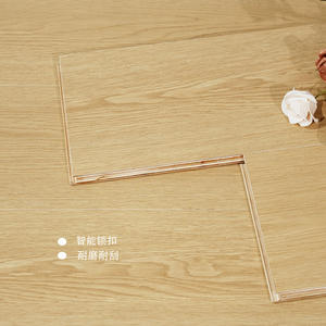 <span class=keywords><strong>Parquet</strong></span> stratifié en chêne de technologie allemande, surface lisse, antidérapant, système de clic, pour usage commercial et résidentiel - Product Image 4