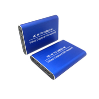 Boîtier d'enregistrement vidéo 4K 60fps, 2021 p, avec 2 HDMI vers USB 3.0