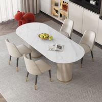 Table de salle à manger de luxe, chaise et Table de Restaurant de différentes couleurs