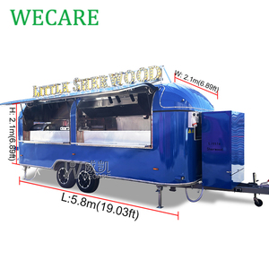 شاحنة طعام مطبخ متنقلة مع مثلجات بيتزا شطيرة طعام الاتحاد الأوروبي - Product Image 2