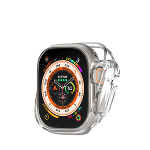 Boîtier de montre Sport transparent en TPU Premium pour <span class=keywords><strong>Apple</strong></span> <span class=keywords><strong>Watch</strong></span> 38mm <span class=keywords><strong>40mm</strong></span> 42mm 44mm Série 3 4 5 <span class=keywords><strong>6</strong></span> Se Bumper Coque de <span class=keywords><strong>protection</strong></span> complète - Product Image 2