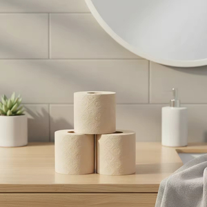 Papel Higiénico Suave Ecológico de Primera Calidad, 100% Pulpa de Bambú, Venta al por Mayor para Uso Doméstico y Hotelero - Product Image 4
