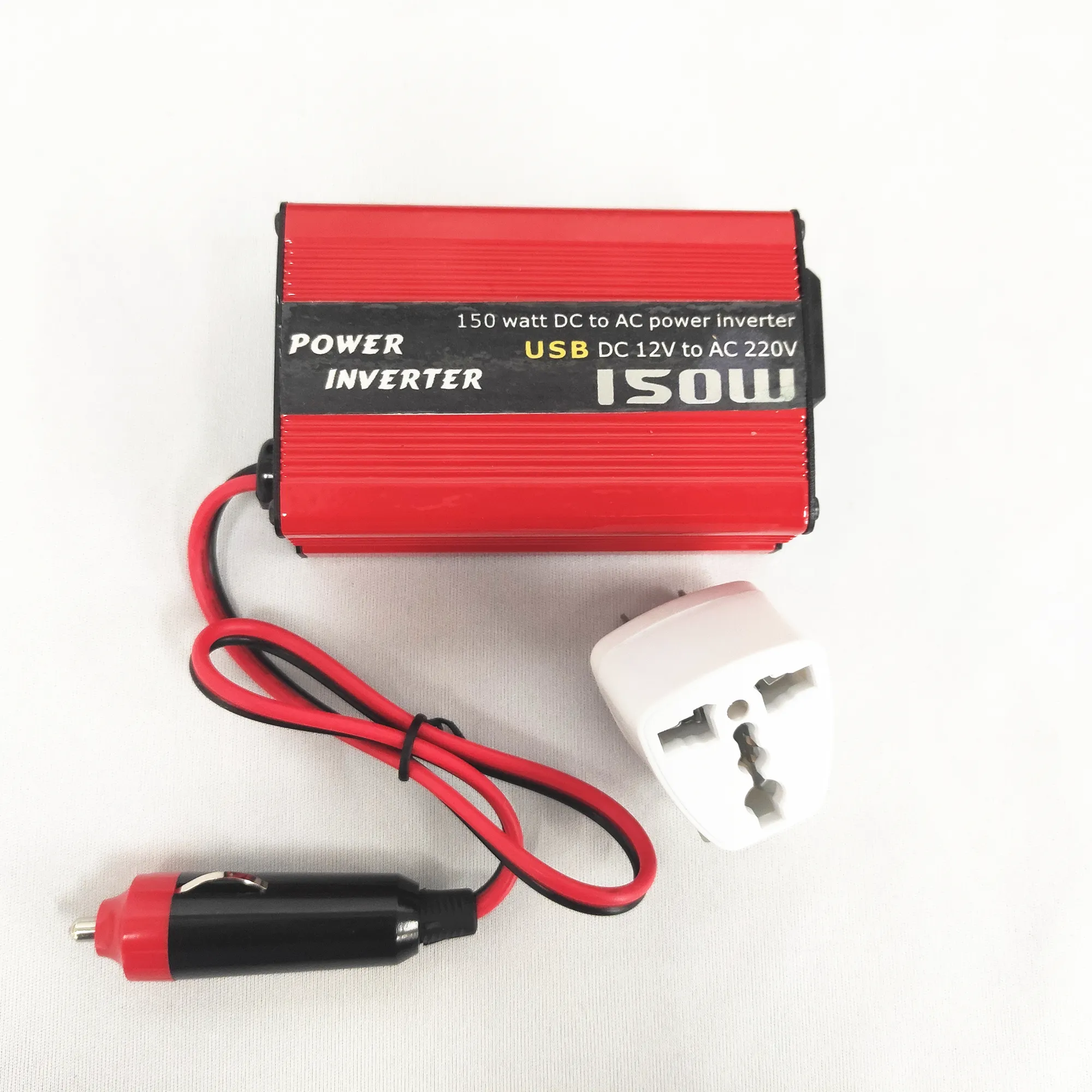 150W Off Grid Inverter 12V 220V Auto Omvormer 2 Usb Us Outlet