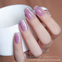 Fournitures pour salons de manucure : Kit professionnel de vernis gel magnétique effet œil de chat 9D, sans HEMA, 15ml