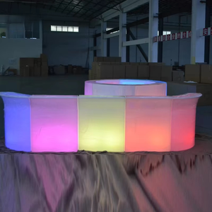 <span class=keywords><strong>Comptoir</strong></span> de <span class=keywords><strong>bar</strong></span> portable Leda de haute qualité avec éclairage LED RGB <span class=keywords><strong>pour</strong></span> les événements et fêtes en plein air - Product Image 2