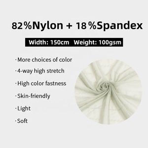 Polyamide Elastane điện lưới lưới vải tricot đồ lót 82% <span class=keywords><strong>nylon</strong></span> 18% spandex vải cho áo ngực Panty - Product Image 2