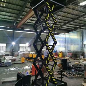 Meja Angkat Gunting Listrik Kustom Titan untuk Gudang dengan Tinggi Platform Maksimum 10m untuk Pengangkatan Plat - Product Image 5