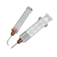Seringue à cartouche adhésive bicomposante AP Hand Push 14 ml 1:1 avec embouts de mélange dentaire et piston pour cartouche adhésive AB