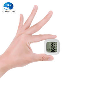 Mini termômetro higrômetro, termômetro medidor de temperatura e umidade para o quarto do bebê interno com sucção magnética - Product Image 3