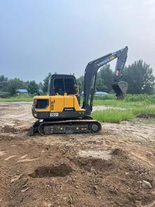 Excavatrice sur chenilles Volvo EC55D 60 d'occasion avec attache de râteau, moteur, pompe et boîte de vitesses importés - Product Image 6