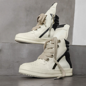 Stivali Alti da <span class=keywords><strong>Uomo</strong></span> RO X168 per Autunno Inverno Stile Retrò da Moto Sportivi Casual <span class=keywords><strong>Sneakers</strong></span> High Street di Nicchia Versatili in Mesh - Product Image 6