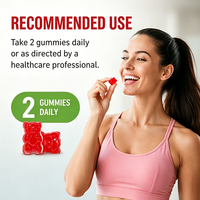 Gummies au vinaigre de cidre de pomme OEM Source Factory, utilisées pour soutenir le métabolisme, la gestion du poids et la détoxification du corps.
