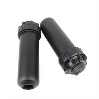 Arroseur de jardin escamotable haute pression en ABS de 1/2 pouce, rotation à 360 degrés, raccord rapide, plastique durable pour l'arrosage
