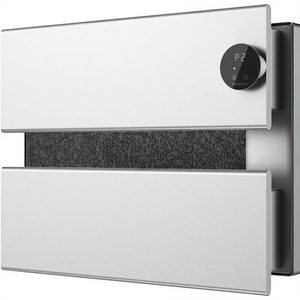 Sèche-serviettes électrique intelligent en aluminium à écran tactile, température constante, plaque large, mural, chauffage moderne pour salle de bain - Product Image 3