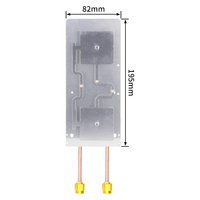 Módulo de Router Inalámbrico de Doble Banda 2.4G, Amplificador de Puente AP, Cable Conector RG178, Antena Vertical de Alta Ganancia 9dBi 2400-2500MHz