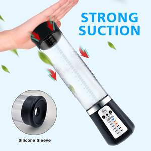 Delove電気男性ペニスポンプペニス拡大長めデバイス強力吸引ペニスポンプセックスおもちゃ男性用エクステンダーセックス製品 - Product Image 5