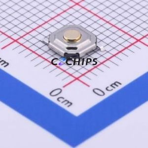 TS5215A 160gf Tactile Switch SMD-4P,5.2x5.2mm Switch Single Pole Single Throw Round Button 1.6N Vertical Mount - Product Image 1