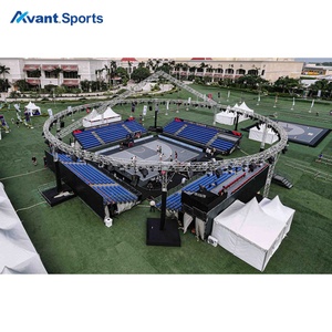 전위 스포츠 FIBA Level1 농구 개폐식 체육관 표백제 모듈식 경기장 좌석 모바일 표백제 텔레스코픽 관람석 - Product Image 2