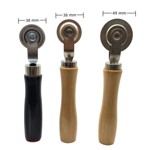 כלי תיקון צמיגים חדש באיכות גבוהה, עמיד למים, מפלדת אל-חלד, עם ידית עץ וגלגלת עם מסב כדורי - Product Image 6