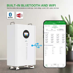 51.2v <b>48v</b> 200ah 10kw Lithium <b>Battery</b> Home Energy Storage System Grade a CAN Solar 100ah Capacity AC Output Type Lithium <b>Battery</b> - Product Image 4