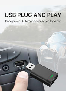 อะแดปเตอร์ CarPlay ไร้สายแบบ2-in-1ใช้ได้กับ iOS 10 + และ Android 11 + ใช้ได้กับอุปกรณ์ iPhone 6 + Apple - Product Image 3