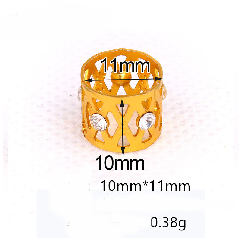 Metal Beads for Hair Durable and Stylish Accessories