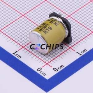 Condensador Electrolítico de Aluminio SMD VKMD1001E221MV, D8xL10mm 220uF 20% 25V 660mA-100kHz - Product Image 2