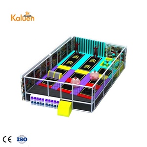 <span class=keywords><strong>Parc</strong></span> de trampolines intérieur commercial personnalisé, arène de saut multifonction avec mur adhésif pour centre commercial, centre de divertissement familial - Product Image 1