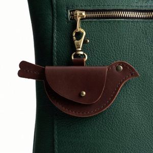Hot Selling Bird Bag Charm Colorful Coins Purse <b>Pouch</b> Keychain Pendant for Handbag Hanging - Product Image 3