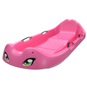 Yellow Kids Snow Sled EVA Durable Winter <b>Skiing</b> Toy For Children - Product Image 2