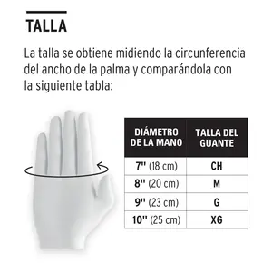 Guantes de Cuero BOX 6, Uso General, Talla L, TRUPER - Product Image 3