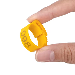 Anillos ajustables para patas <span class=keywords><strong>de</strong></span> pollo y pato, anillos flexibles para patas <span class=keywords><strong>de</strong></span> aves <span class=keywords><strong>de</strong></span> corral, anillo con hebilla <span class=keywords><strong>de</strong></span> número digital - Product Image 4