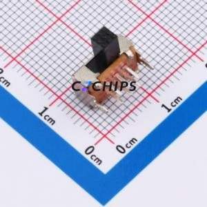 SK22D02G5 Slide Switch Through hole-8P,10.8x6.3mm Switch Double Pole Double Throw Rectangle Pin Header PC Pin 10.8mm - Product Image 1