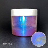 Holographisches Aurora 12-Farben Chamäleon-Pigment für Lidschatten Loses Glitzer Chamäleon-Puder