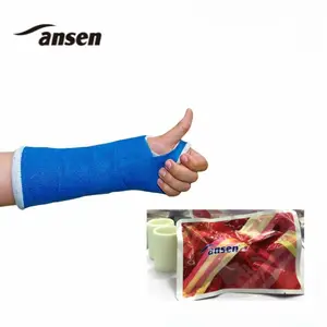 알리바바 중국 의료 병원 팔 다리 골절 고정 용 일회용 정형 부목 유리 섬유 유리 주조 테이프