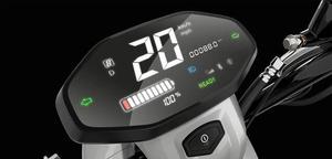 Scooter électrique EEC COC en gros avec moteur de 1500W, batterie de grande capacité de 31,2Ah, moto électrique pour adultes avec pédale - Product Image 4