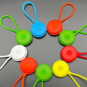 Jumon Silicone <b>Backpack</b> <b>Mini</b> Bicycle Light for Night Riding Running Bicycle Warning Light Rear LED Taillight for Cycling Safety - Product Image 6