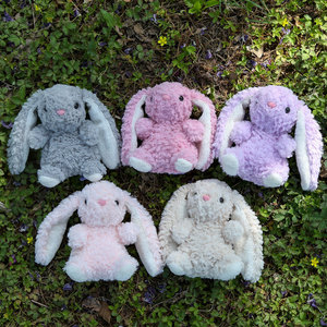 Peluche Lapin à Oreilles Recourbées Transfrontalière avec Rembourrage en Coton PP, Cadeau d'Anniversaire pour Filles de 14 Ans et Plus - Product Image 1