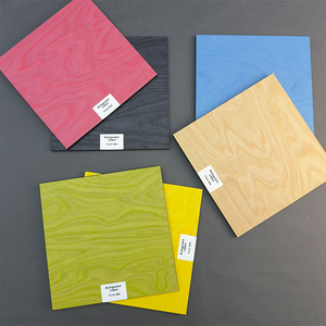 Panneau mural en mélamine Avingmant à âme en pin, grain <span class=keywords><strong>de</strong></span> bois <span class=keywords><strong>de</strong></span> bouleau synchronisé, finition haute brillance, sans formaldéhyde, pour murs intérieurs - Product Image 2