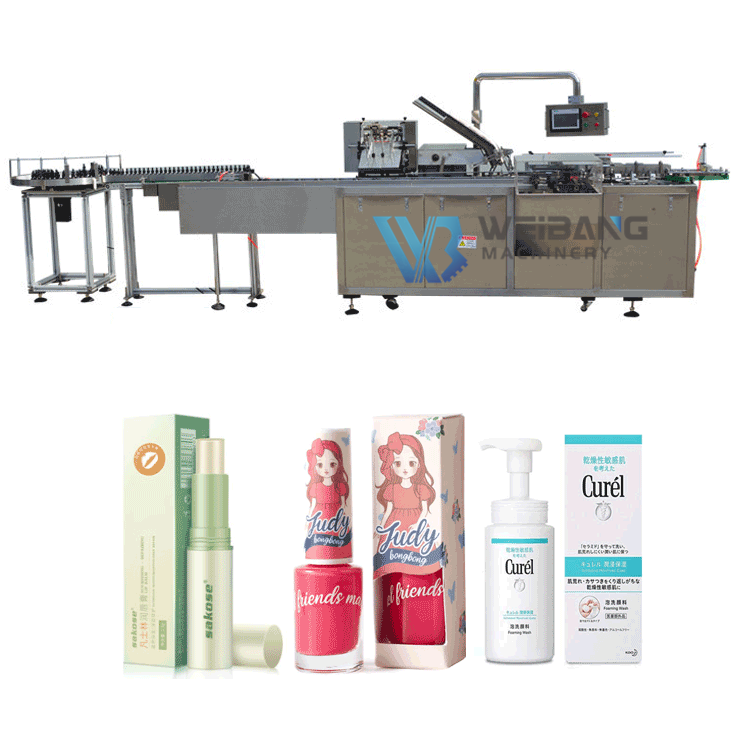 WB-120WZ Лидер продаж блистерная упаковка коробки масло cbd пластиковый флакон-капельница печенья упаковки машина с высоким качеством