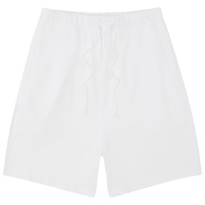 Short de course athlétique pour homme 100% coton éponge française avec cordon de serrage Logo personnalisé Tenue décontractée - Product Image 1