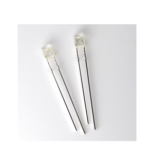 2X3mm dikdörtgen yeşil <span class=keywords><strong>LED</strong></span> su temizle 3V uzun bacak şarj gösterge ışığı için Charger 525nm Dip <span class=keywords><strong>Led</strong></span> - Product Image 1