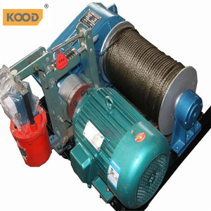 Cavo di ancoraggio idraulico elettrico tirante verricello elettr verricello in acciaio doppio tamburo 220-480 Volt Par Supply 1 Ton M5 1 anno CN; Mozzo - Product Image 3