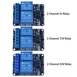 Module <span class=keywords><strong>de</strong></span> relais 1, 2, 4, 6, 8 canaux DC 5V 12V 24V avec optocoupleur / déclenchement par niveau haut et bas pour Arduino Raspberry - Product Image 3