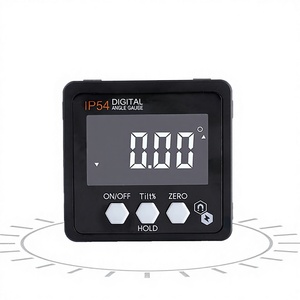 4*90 Mini Electronic Digital Magnetic Inclinometer Box Small Slope <b>Spirit</b> Level - Product Image 1