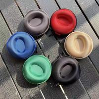 Boîte de rangement pour montres SYY, ronde, de voyage, en Oxford + velours + nylon, étanche, 2-3 compartiments, avec fermeture éclair, étui en EVA