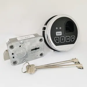 Cerradura de combinación electrónica con código de huella dactilar para almacenamiento seguro Código biométrico de huella dactilar Función de contraseña Bloqueo seguro
