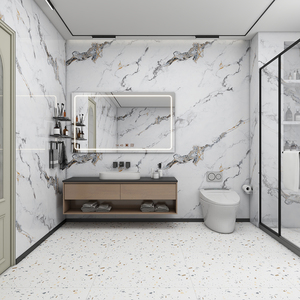 Azulejos <span class=keywords><strong>de</strong></span> mármol autoadhesivos <span class=keywords><strong>de</strong></span> PVC impermeables y resistentes al desgaste, pegatina <span class=keywords><strong>de</strong></span> pared, fácil instalación, decoración <span class=keywords><strong>de</strong></span> dormitorio - Product Image 4