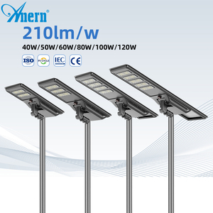 Anero lampu jalan tenaga surya terintegrasi, lampu jalan luar ruangan 100W 120W 150W IP66 - Product Image 3