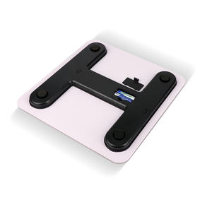 Báscula de cuerpo digital de vidrio para el hogar blanco, Báscula de baño de análisis inteligente con IMC y función de medición de peso, tipo mecánico - Product Image 5